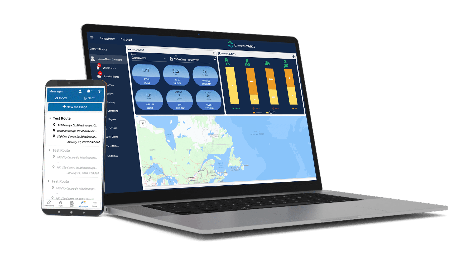 CameraMatics and Geotab in one unified platform